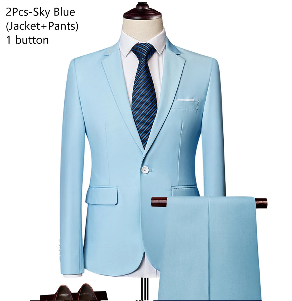 Sky Blue2-piece suit / S (40-45KG)