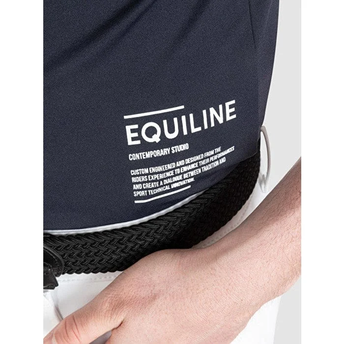 Equiline Men's Competition Polo Shirt Connellec Navy