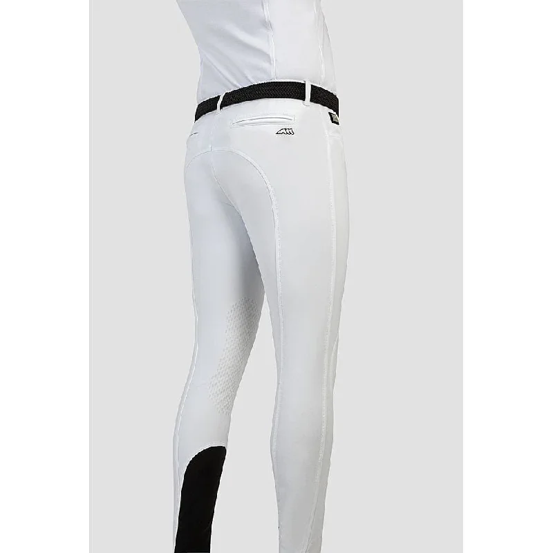 Equiline Men's Knee Grip Breeches Celroik White