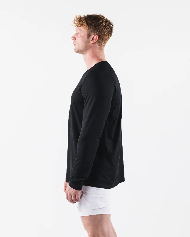 AA Airtech LS Tee - Black