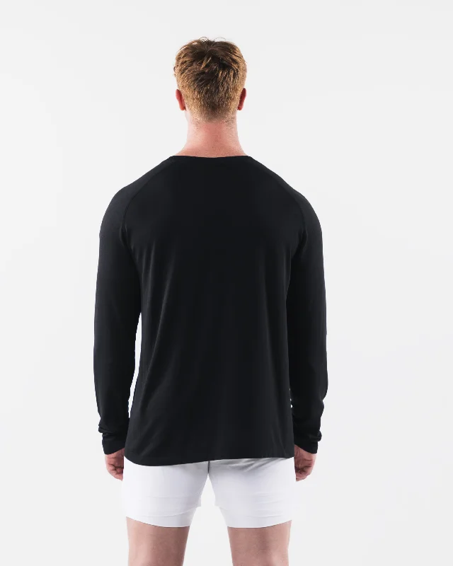 AA Airtech LS Tee - Black