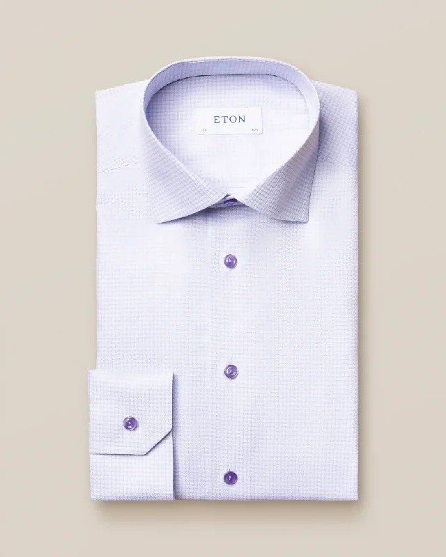 ETON 02394 73 PURPLE CHECK