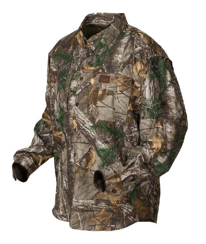 Midweight Vented Hunting L/S Shirt - Xtra Green