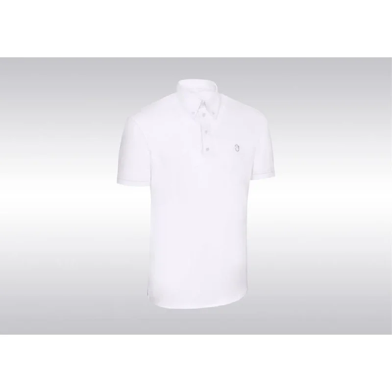 Samshield Men's Competition Polo Shirt Charles White