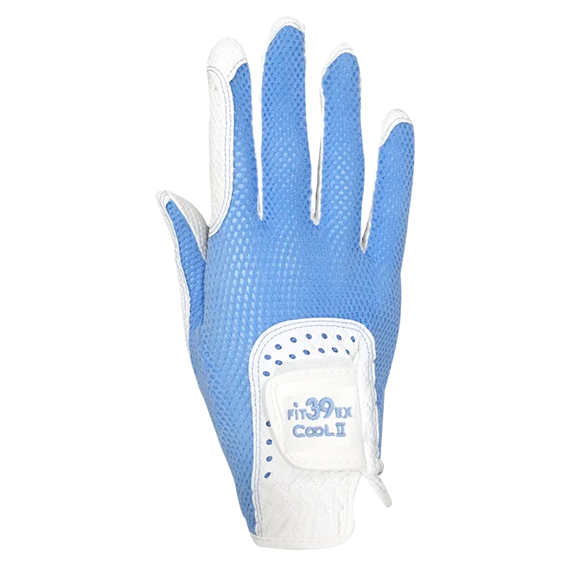 Cool II FIT39 Golf Glove - Light Blue/White Right Hand