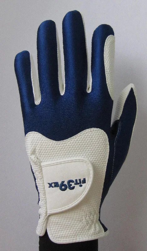 FIT39 Golf Glove - Navy/White