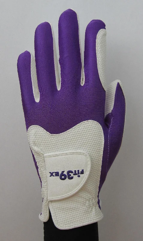 FIT39 Golf Glove - Purple/White