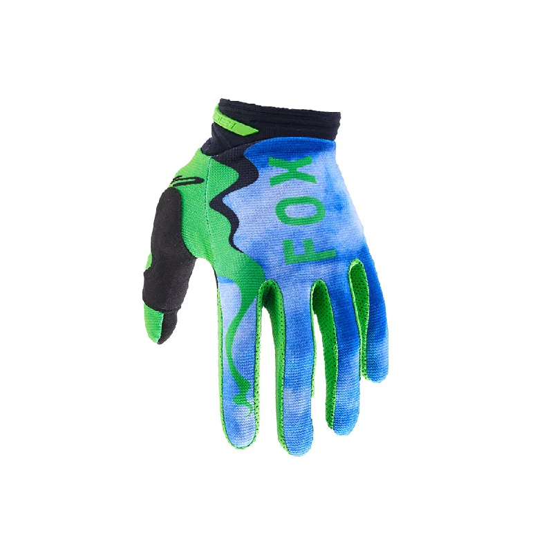 FOX 180 ATLAS GLOVES [BLACK/GREEN]