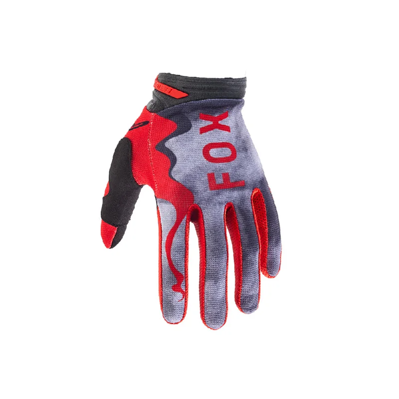 FOX 180 ATLAS GLOVES [GREY/RED]