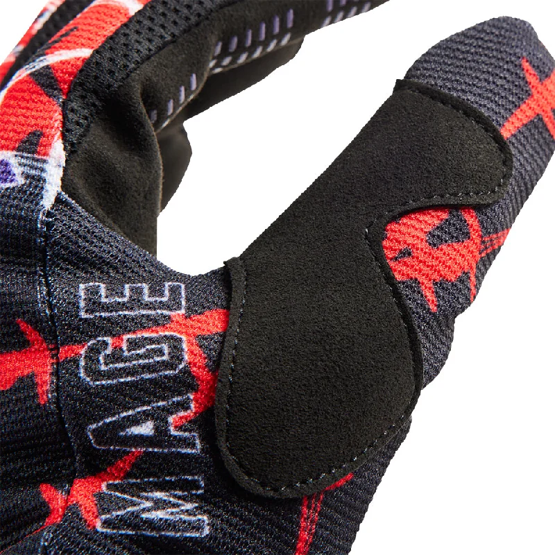 FOX 180 BARBED WIRE SE GLOVES [FLO RED]