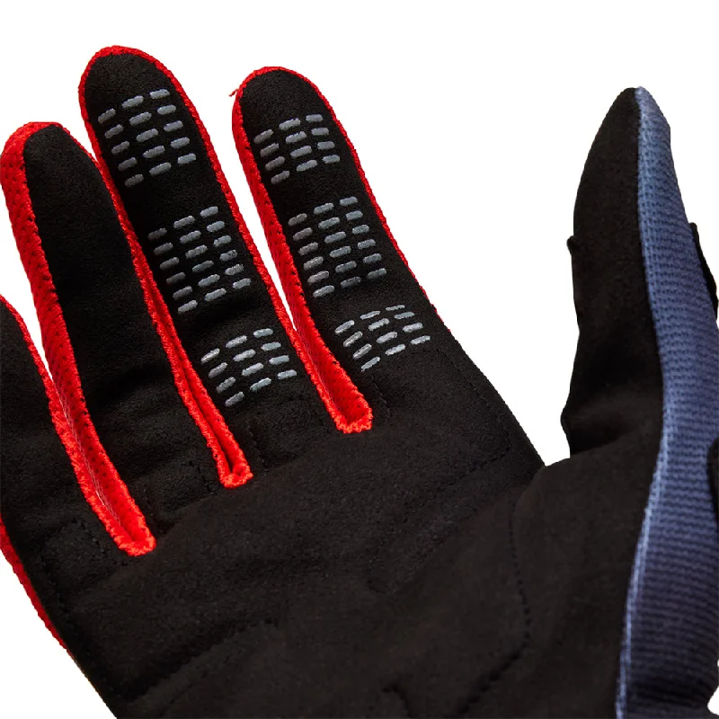 FOX 180 INTERFERE GLOVES [GREY/RED]