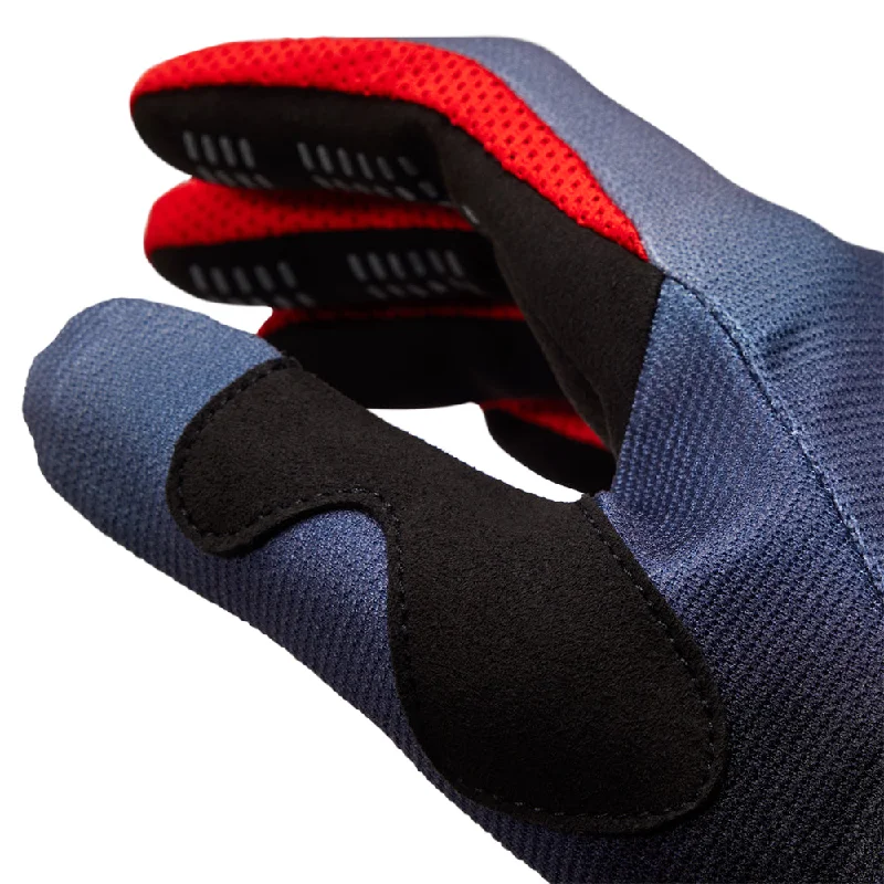 FOX 180 INTERFERE GLOVES [GREY/RED]