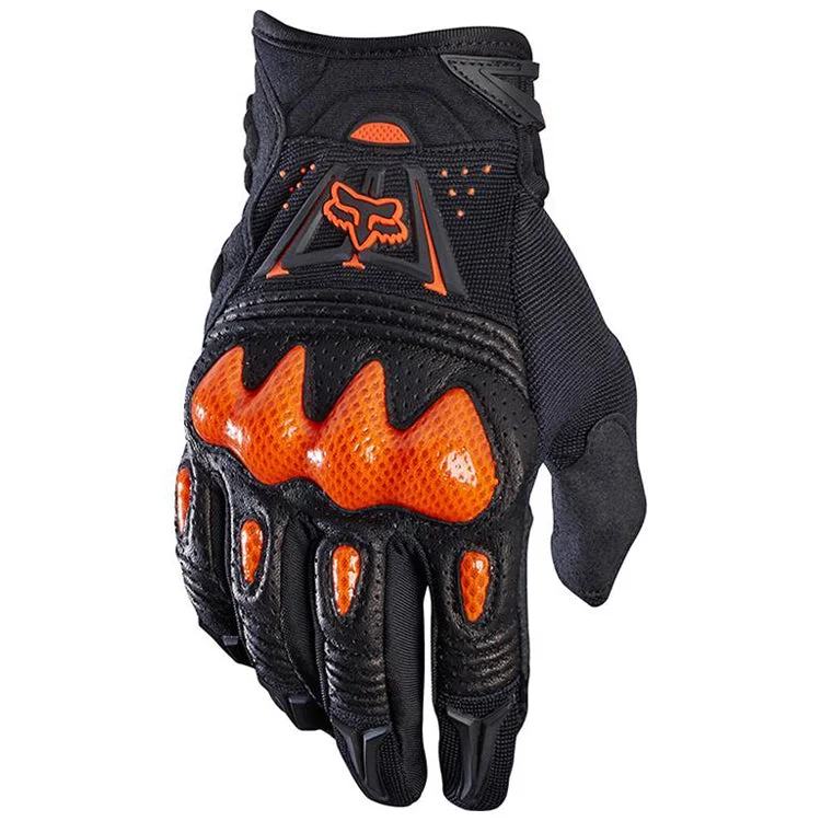 FOX BOMBER GLOVES [BLACK/ORANGE]