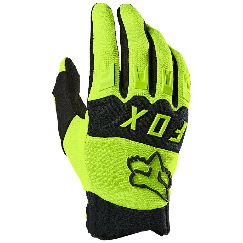 FOX DIRTPAW GLOVES [FLO YELLOW]