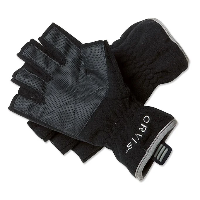 Orvis Fleece Fingerless Gloves