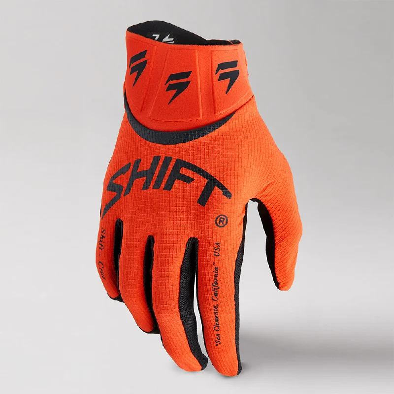 SHIFT WHITE LABEL BLISS GLOVES [BLOOD ORANGE]