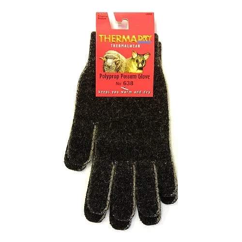 Possum Merino Glove - Therma Dry