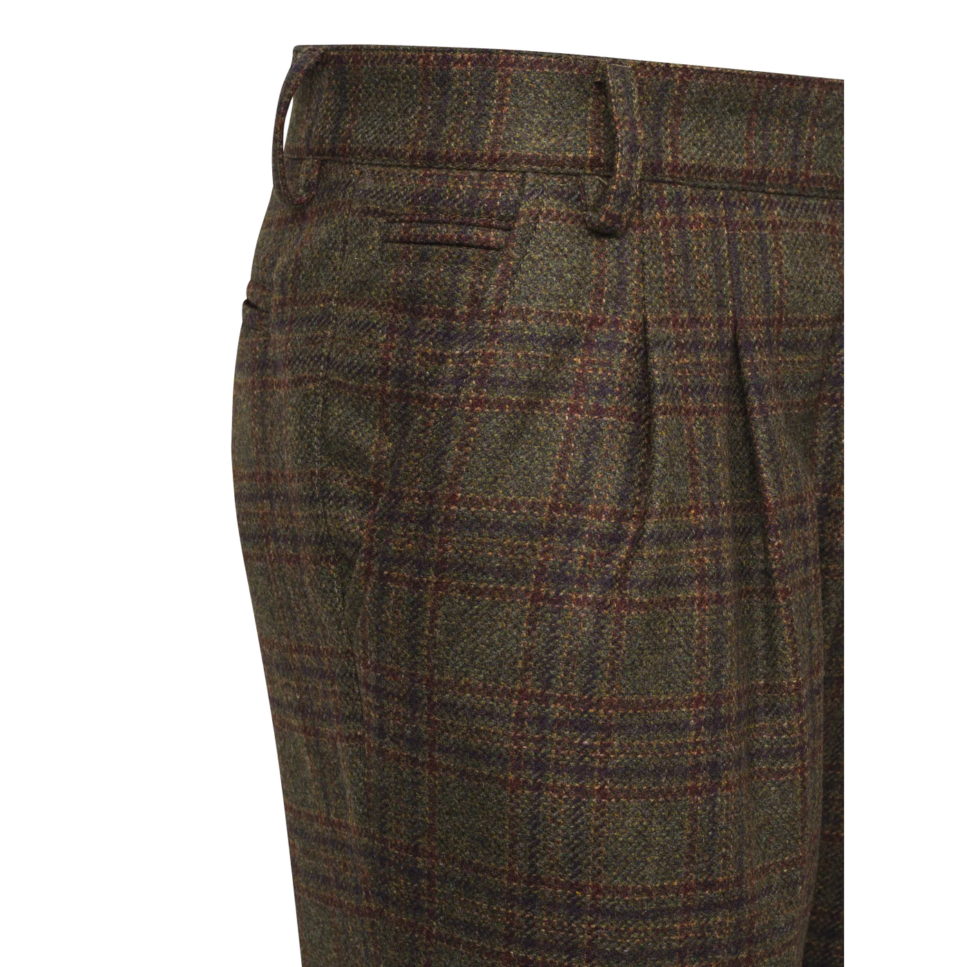 Beretta St James Tweed Breeks - Brown & Red Check