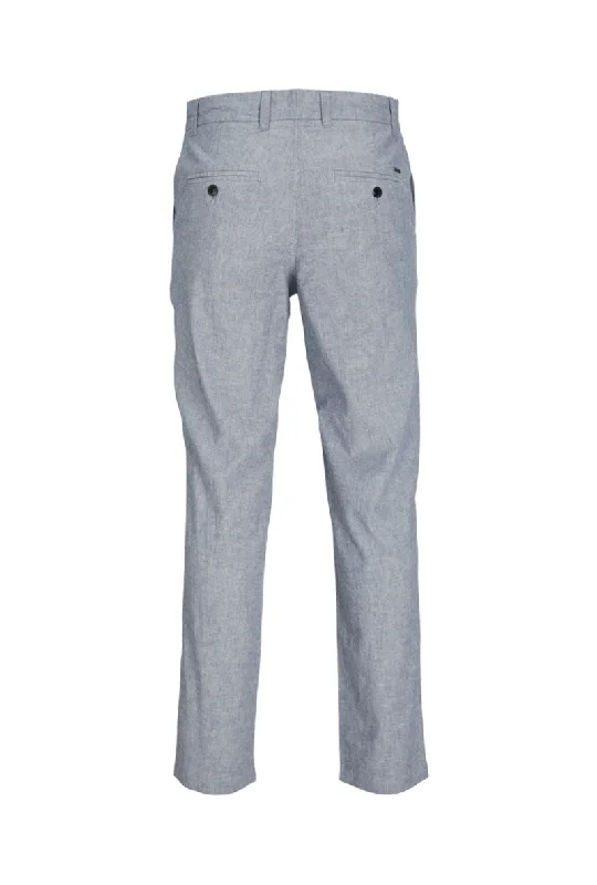 JACK AND JONES TACE LINEN BLEND TROUSERS