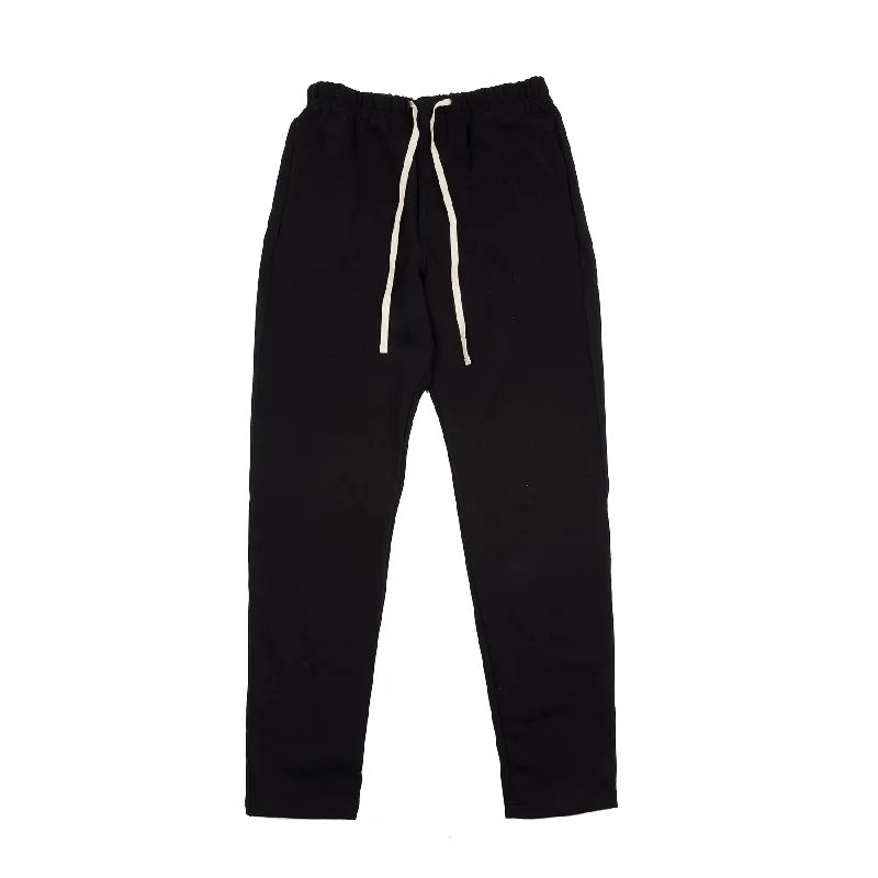 Merz b Schwanen Sweat Pants in Deep Black