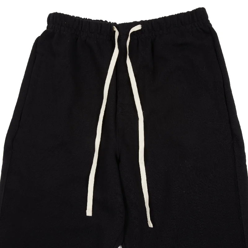 Merz b Schwanen Sweat Pants in Deep Black