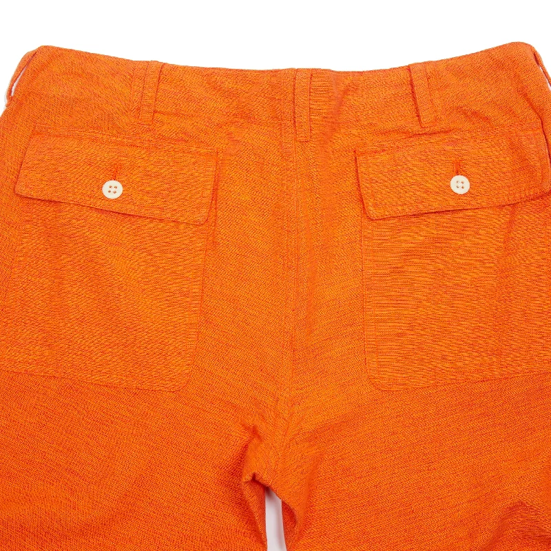 Original Madras Fatigue Trousers in Orange No.66