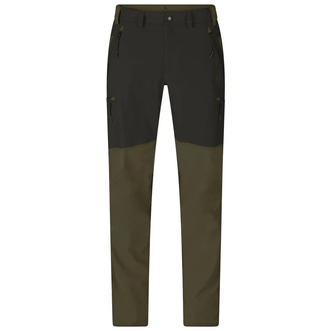 Seeland Outdoor Stretch Trousers - Grizzy Brown/Duffel Green