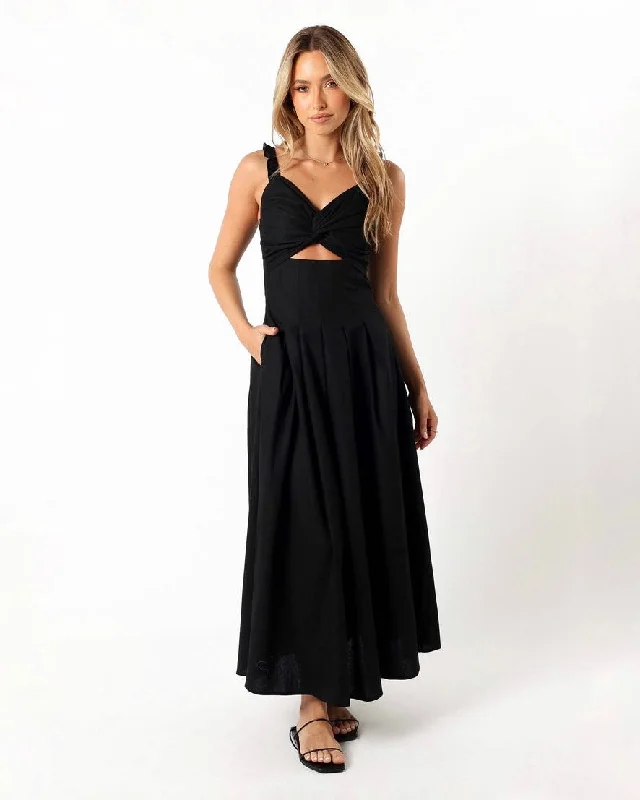 HARRIET MAXI DRESS -BLACK