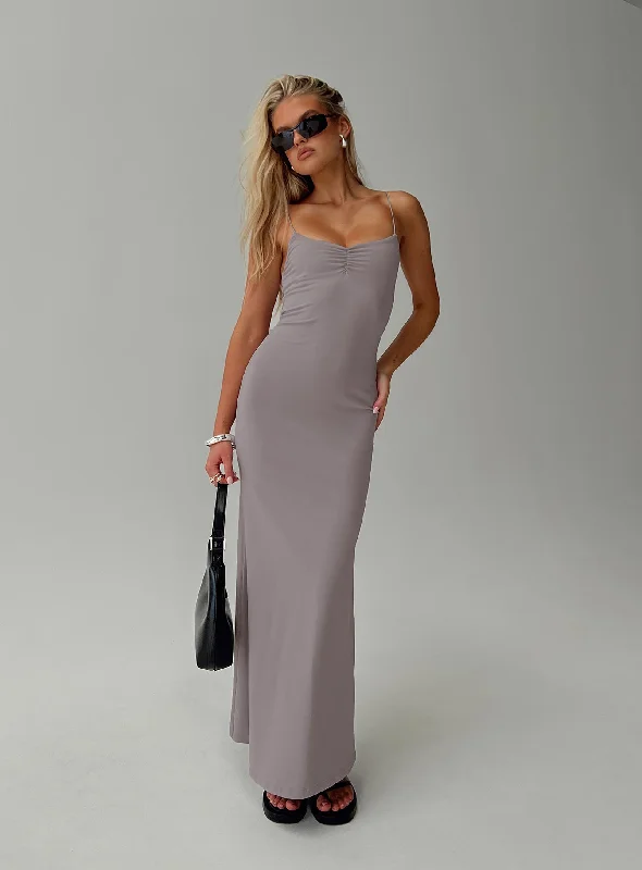 Arabellia Maxi Dress Grey